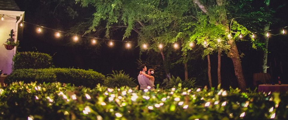 Wedding Reception String Lighting